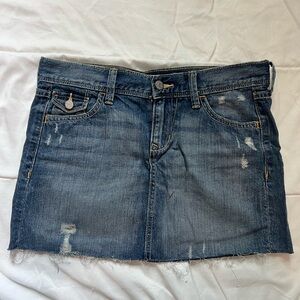 Denim Mini Skirt